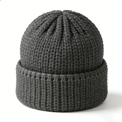 Custom logo Unisex gebreide bonnet met hoogwaardige acryl voor winterwarmte en stijl