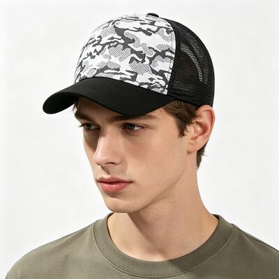 Hoog profiel trucker cap verstelbare snapback ademend mesh ontwerp perfect voor alle seizoenen buiten en binnen activiteiten