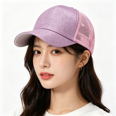 Alle seizoenen 5-paneel Trucker Cap Unisex geborduurd logo zeefdruk Aangebrachte patch Verstelbare pasvorm Comfortabel materiaal