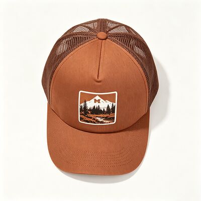 Cotton Sweatband trucker cap met 6 of aangepaste oogleden duurzame mesh panelen verstelbare snapback sluiting perfect voor buiten activiteiten