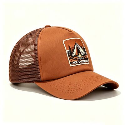 Cotton Sweatband trucker cap met 6 of aangepaste oogleden duurzame mesh panelen verstelbare snapback sluiting perfect voor buiten activiteiten