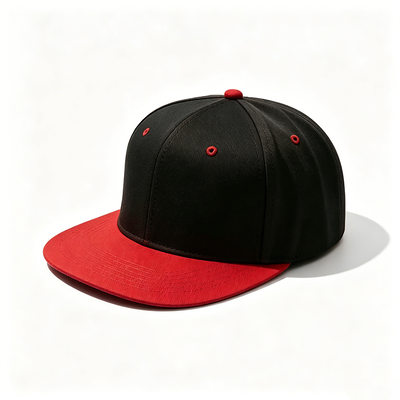 Cotton Flat Brim Snapback Hoeden Customized Logo Met Duurzame Stof Ideaal voor stedelijke mode Sport evenementen en Casual
