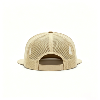 Snapback-hoed met platte rand Ongestructureerde kroon Lichtgewicht comfortabele stof Ademend ontwerp voor een actieve levensstijl
