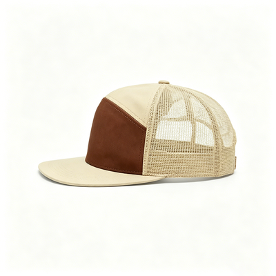Snapback-hoed met platte rand Ongestructureerde kroon Lichtgewicht comfortabele stof Ademend ontwerp voor een actieve levensstijl