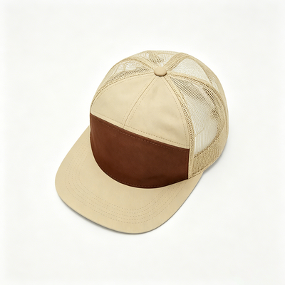 Snapback-hoed met platte rand Ongestructureerde kroon Lichtgewicht comfortabele stof Ademend ontwerp voor een actieve levensstijl