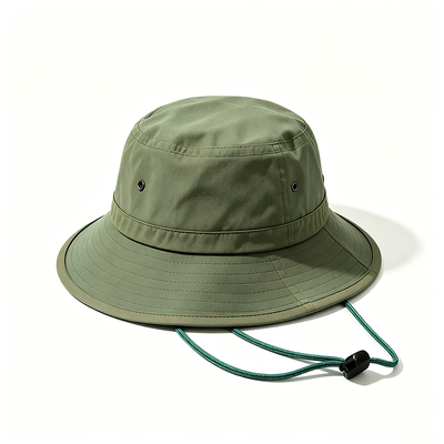 Custom Logo Leisure Bucket Hat met 20 jaar cap-ervaring geschikt voor zonnebescherming en modeverklaringen