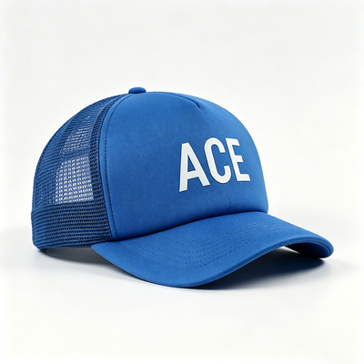 Velcro Back Closure Trucker Cap Met Duurzame Mesh Back Land van oorsprong Verschilt naar ideaal voor zakelijke cadeautjes