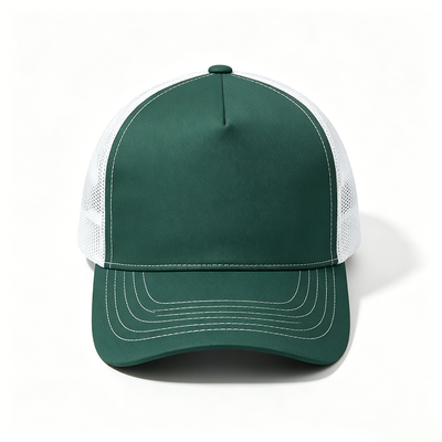 Oem aangeboden 5 panelen Trucker Cap Duurzaam 5 panelen Design Mesh Back Trucker Hoed Ideaal voor casual wear en zakelijke evenementen