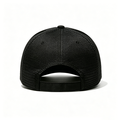 Adjustable Snapback Trucker Cap Digital Heat Transfer Graffiti Pattern Front Panel Mesh Back Hat Perfect for Outdoor Activities Company Branding