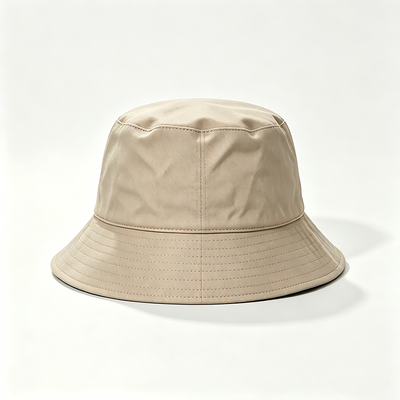 Wide Brim Fisherman Hat Style Leisure Reversible Bucket Hat Crafted from 100 Percent Polyester Fabric for Comfortable Outdoor Wear