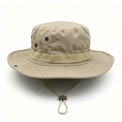Lichtgewicht Ademend UPF50+ Zonbescherming Outdoor Boonie Hoed voor Wandelen Vissen en Kamperen