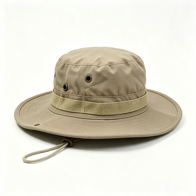 Lichtgewicht Ademend UPF50+ Zonbescherming Outdoor Boonie Hoed voor Wandelen Vissen en Kamperen