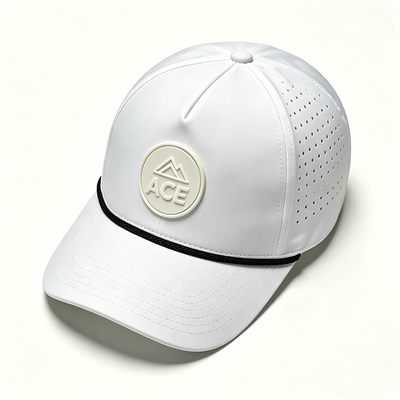 Geborduurd voorlogo 6 panel Baseball Cap Een maat past Het meest ideaal voor sportliefhebbers Lichtgewicht Comfortabel en duurzaam