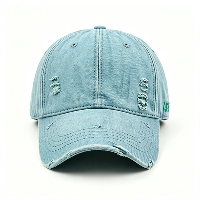 100% Cotton Twill Sports Dad Hats with Adjustable Strap and Flat Embroidery for Comfortable Fit