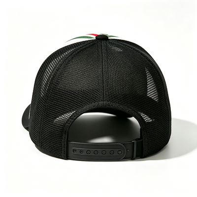 Aanpassen van Oogjes 6 Panel Trucker Cap Unisex Style Trucker Geschikt voor zakelijke evenementen en teambuilding activiteiten