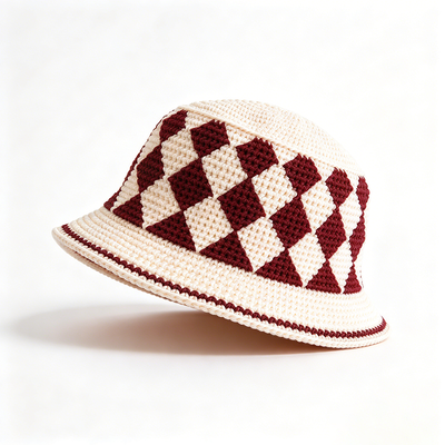 Katoenen Voering Vissers Bucket Hat Recycle Milieuvriendelijke Stof Geschikt voor Vissen Wandelen Kamperen