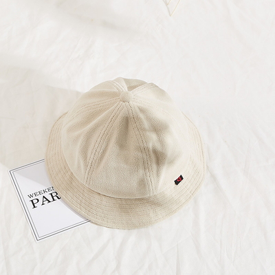 BSCI Terry Corduroy Fisherman Bucket Hat Geen Gesp