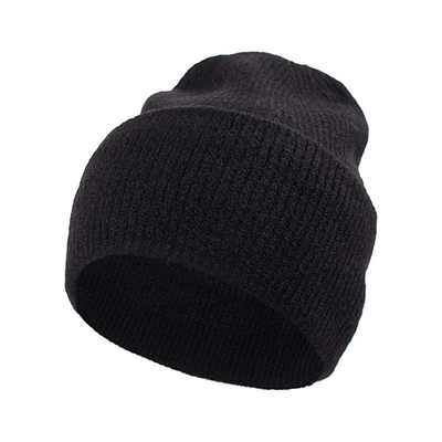 Unisex-Wol Acryl Zacht breit Beanie Cap Customize Pattern