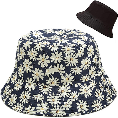 Stevige Kleurenvisser Bucket Hat die voor Vrouwenmannen het Omkeerbare van de Katoenen Strand de Zomerzon GLB vissen